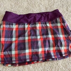 Lululemon running skirt size 8